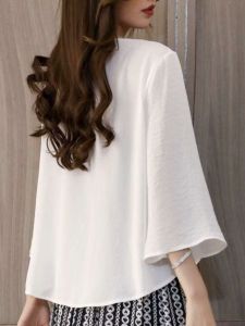 Áo Sơ Mi Chiffon Cỡ Lớn Cho Nữ Mùa Hè 200 Pound Áo Khoác Ngoài Khăn Choàng Đi Biển Chống Nắng Thời Trang Thường Ngày