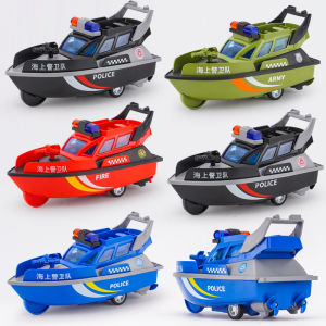Inertial Maritime Guard Military Ship Speedboat Ship Carrier Boy Kids Gift Crane Machine Road Air Crane Machine