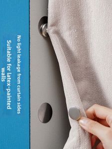 Lightproof Magnetic Curtain Edge Fixator
