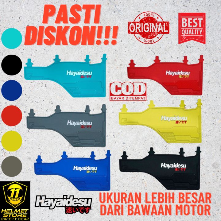 Hayaidesu Mudflap Yamaha Fazzio Penahan Lumpur Variasi Aksesoris Lazada Indonesia