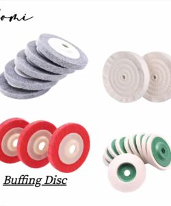 (Per Tube/10pcs) Buffing Disc/ Buffing Wheel Gray &White &Red&Cotton
