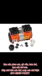 Đầu máy nén khí 1hp 2hp đầu nén khí tốc độ 1450v/phút motor Đồng không dầu Đầu máy hơi chính hãng BH 3 tháng