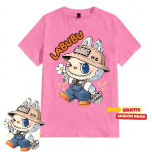 BAJU DISTRO KAOS ANAK LABUBU GRATIS CUSTOM NAMA - PART 1