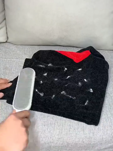 Remover Brush Lint Removal Tool Pet Fur Remover Static Brush Hair Dust Remover Household Coat Cleaner Travel Size Remover Brush Pet Dog Cat Hair Lint Remover Sofa Clothing DustingDouble-Sided Reusable Hair Cleaning