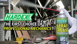 HARDEX MULTIPURPOSE AEROSOL SPRAY GREASE HD 600 400ml / 多用途保养喷射润滑剂瓶