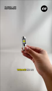 WERACE Original Headlamp Lampu Depan H6 (Kaki 1) DC Only 12V Putih COB 2 Sisi