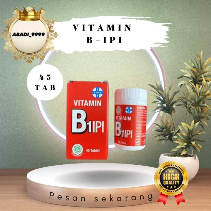 Vitamin B1 IPI - Isi 45 Tablet | Lazada Indonesia