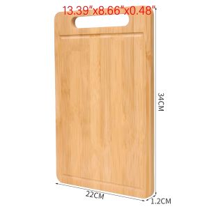 Wooden Cutting Board Kitchen Cutting Board For Meat Totally Bamboo Food Cutting Table Thickened Fruit Vegetables Chopping Panel