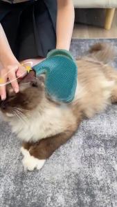 Pet Comb Fur Gloves Anti-scratch Anti-bite Cat Dog Hair Brush Massage Gloves Hair Remover Gloves