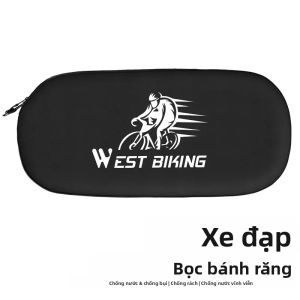 WEST BIKING Vỏ Bảo Vệ Xích Xe Đạp Chống Nước Chống Bụi Polyester PVC MTB Xe Đạp Đường Trường Bảo Vệ Xích Xe Đạp Thiết Bị Đạp Xe