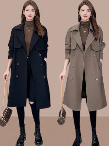 Shalldoer | New Spring Autumn Winter Mid-long Windbreaker Small Size