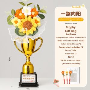 GUSTAGAT | Teacher Appreciation Gift Trophy Bouquet
