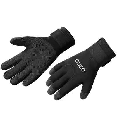 3mm Neoprene Kevlar Diving Gloves Keep Warm for Snorkeling Paddling Surfing Kayaking Canoeing Spearfishing Skiing Water Sports