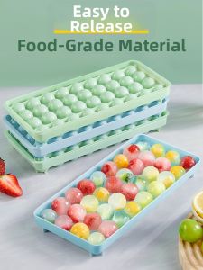 Round Food-Grade Silicone Ice Mold
