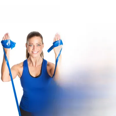 Thera-Band Elastic Resistance Band with Latex for Fitness And Rehabilitation Training Flat Band for Yoga And Sports Fans