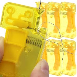 Automatic Needle Threader Easy Device Sewing Self-Thread Needle Tools Home DIY Sewing Cross Stitch Accessories