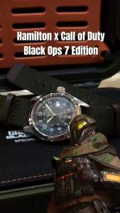 [Gnomon Watches] Hamilton Khaki Field Call Of Duty Black Ops 7 - Ltd Ed 5000pcs H70475930