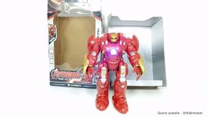 MAINAN ANAK ROBOT IRONMAN BUSTER AGE OF ULTRON ROBOT/Mainan Robot Besar Suara dan Lampu/Mainan Robot