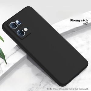 HENYOU | Ốp lưng điện thoại silicon mờ cho Oppo Reno6 Pro+ Vỏ bảo vệ toàn diện chống rơi Ốp lưng điện thoại di động chống vân tay