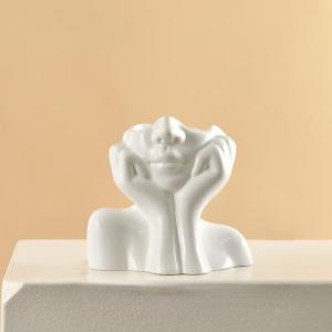 แจกันสไตล์นอร์ดิกสุดหรู งานฝีมือตกแต่งบ้านสุดสร้างสรรค์ ขวดตกแต่งห้องนั่งเล่นสุดหรูหรา ของตกแต่งบ้านสไตล์ลำลอง