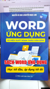 Sách Word Ứng Dụng X3 Hiệu Suất Soạn Thảo Văn Bản Tặng Video Và File Thực Hành (Bản Chuyên Sâu)