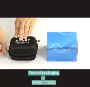 AUA-X3 Fiber Cleaver FTTH Fiber Optic Tools High Precision Cutting 24-side blade CV901