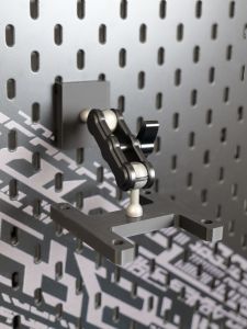 Applicable Skadis Ikea Wire-Wrap Board Accessories Rog Portable Monitor & Vesa75 Screen Telescopic Bracket Set