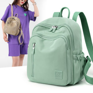Oxford Cloth Crossbody Bag Lightweight Canvas Casual Backpack Mobile Phone Bag for Women New 2024 Spring Soft Nylon Zipper