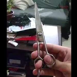 Barber Scissor 8 Inches (Sharpened) - Basyada Asero Shears Original High Quality Shear Hair Cut Tool