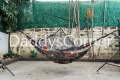 Duyan with mosquito net hammock. 