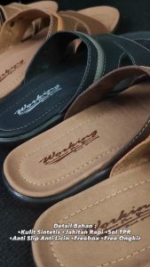 Sandal Slop Kulit Pria Terlaris: Panduan Lengkap