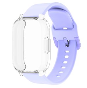 Protector Case+Silicone Strap For Xiaomi Redmi Watch 5 active/5 Lite Full Cover Screen TPU Soft Shell and Breathable Sport Band