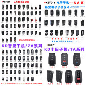 KD600-KDX1-MAX-All Series-Dumpling Machine-Za Smart Card-A-NA Series-Digital-Car Remote Control Key