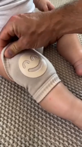 Tất Bọc Đầu Gối Tập Bò Cho Bé - Vớ Đệm Gối Tập Bò Chống Trượt Cotton Co Giãn Thoáng Khí - Miếng Bảo Vệ Đầu Gối Trẻ Em Co Dãn Mềm Mại