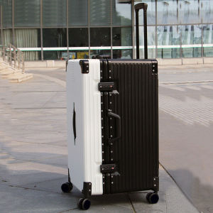 Large Capacity Travel Suitcase for Men And Women with Password Lock And Four-Wheel Rotation Fashionable Trendy Hardshell Suitcase