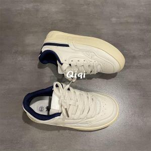 Silver Original Bread Shoes Womens Spring Autumn New Style Cross Buckle round Toe Low Heel Rubber Bottom Fashionable Shoes