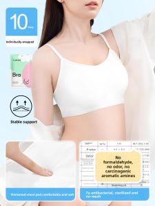 TUROU | Sterilized Disposable Underwear & Bra for Women Travel Essentials Large Size Push-up