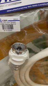 CSM Quick Release Mitco Washing Machine Hose Inlet Hose Universal Washing Machine Pipe Inlet Connector