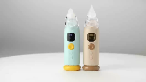 Baby Electric Nasal Aspirator Newborn Nose Clean Rechargeable Toddler Nasals Care Low Noise 9 Level
