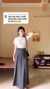 [Duy nhất 20H 10.11 - 13.11 Mua 2 giảm 10%] Chân Váy Dài midi có big size dáng dài form đẹp kiểu phong cách tối giản sang trọng. mặc được 2 kiểu