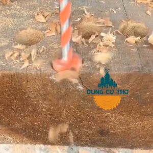 MŨI KHOAN KHOÉT GỖ DÀI LƯỠI HỢP KIM CHUÔI LỤC GIÁC dungcutholuxury