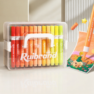QITE | Water-based Acrylic Marker Soft Tip Watercolor Pen Set 48 Colors