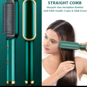 Enak-Catokan Sisir Pelurus Rambut 2 in1 COMB/Sisir Pelurus Hair Stagthener