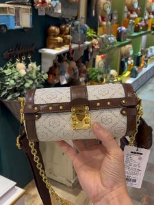 Túi Xách Nữ Túi Xách Đeo Chéo Túi Thời Trang Sammao & CREAM BEAR Chính Hãng Túi Da Cao Cấp Hoạ Tiết C1252-3