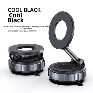 MLZH | Car Use Magnetic and Vacuum Adhesive Phone Holder