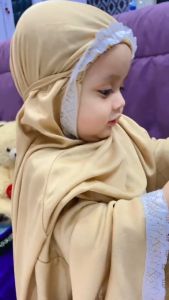 Mukena Anak Belajar Solat Dan Mengaji Usia 1-7 Tahun Variasi Renda Hits Terlaris