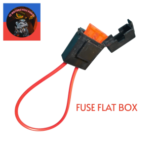 FUSE BOX FLAT ( WITH FUSE 10 AMPERES INSIDE )