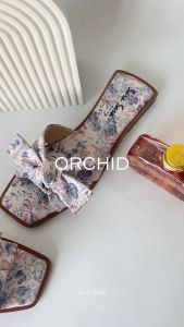 Sara Sara Orchid Sandal Slop Wanita Hak Datar