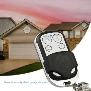 433MHZ Remote Control Universal 4 Keys RF Garage Door Opener Duplicator Clone Fixed Learning Rolling Code Transmitter
