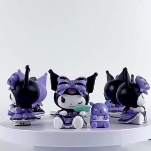TOPTOY | Sanrio Blind Box Cartoon Kuromi Doll Lucky Divination Anime Series Action Figure Model Dolls Child Toys Desktop Birthday Gifts